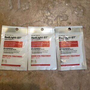 RedLight ST Halcyonaderm Under Eye Treatment Serum .375 oz - Pack of 3